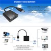 ELASO USB to VGA Adapter, USB 3.0 to VGA Adapter