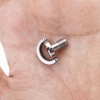 OTOTEC 2Pcs Kameraschraube Stativschraube Befestigungsschraube Mit D-Ring Set 1/4" Zoll