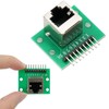 AYWHP RJ45 Connector Breakout Board 8 Pin Headers Network Port