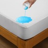 Bedecor Waterproof Mattress Protector 90 x 200 cm, Cotton, Hygienic