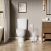 Toilet Paper Holder Stand, Freestanding Tissue Roll Holder for Bathroom,