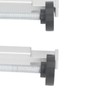2Pcs Woodworking Fence Clamp Aluminum Alloy Multifunctional Woodworking Fence Fixing