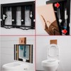 SPARES2GO Luxury Concealed Toilet Cistern Flush Plate Set Wall Mounted