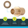 SharkBite 3/4 x 1 Inch Crimp Reducing Coupling, Brass Plumbing