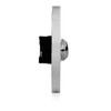 Byron DBW-21073 Bell Push - Flush Mount - Silver/Chrome