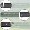 CooBigo 20 Pack Plastic Webbing Ending Clip, 1" Tactical Backpack