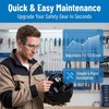 Menolana 4 Point Hard Hat Replacement Suspension, Adjustable Hard Hat
