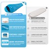 QEZER Down Sleeping Bag, Only 820 g, Lightweight Sleeping Bag,