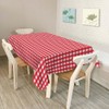 Walmsco Tablecloth Red White Plaid Decor For Dining Room Kitchen