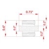 dracaena.io 12 pack G1/4" thread, Male to Male Mini Extender