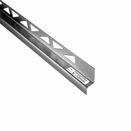 Shower Wall Wedge Profile Gradient Profile Walk-in Shower Brushed 12 mm Type 6 Right 200 cm