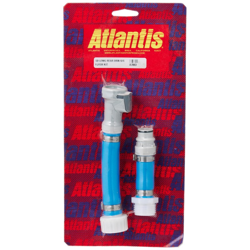 Atlantis A7003 Quick Snap PWC Flush Kit , Black