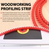 JCFANTS 78inch Profiling Strip Flexible Curve Template, Router Template Woodworking,
