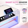 UV LED Nail Lamp, 120W UV Light for Gel Nails