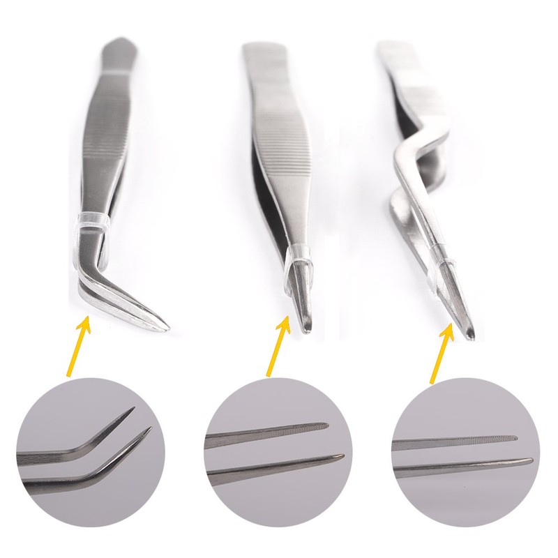 Tangoowal Kitchen Cooking Tweezers Culinary,3 Piece Set Stainless Steel Tweezer