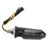 4Pcs Motorcycle LED Turn Signal Lights Mini Front Rear Indicator