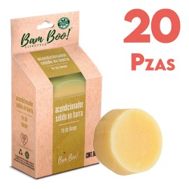 20 Pack Acondicionador Sólido Té Limón 80g Bam Boo! Lifestyl