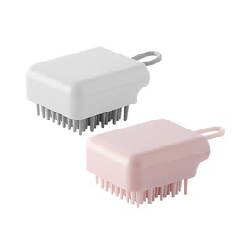 IKAAR Kopfhaut Massagebürste Scalp Massager Shampoo Bürste Haar Massagebürste Silikon Kopfhaut-Massagegerät Haarbürste Nass- und Trockenkamm für Peeling und Kopfmassage