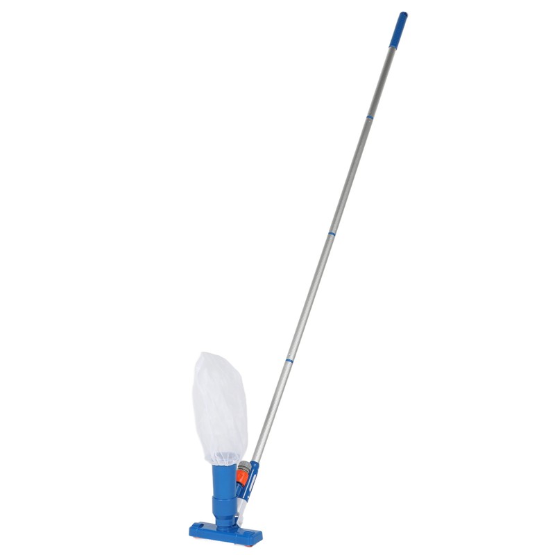 Portable Pool Vacuum Jet with 4 Section Poles Underwater Cleaner