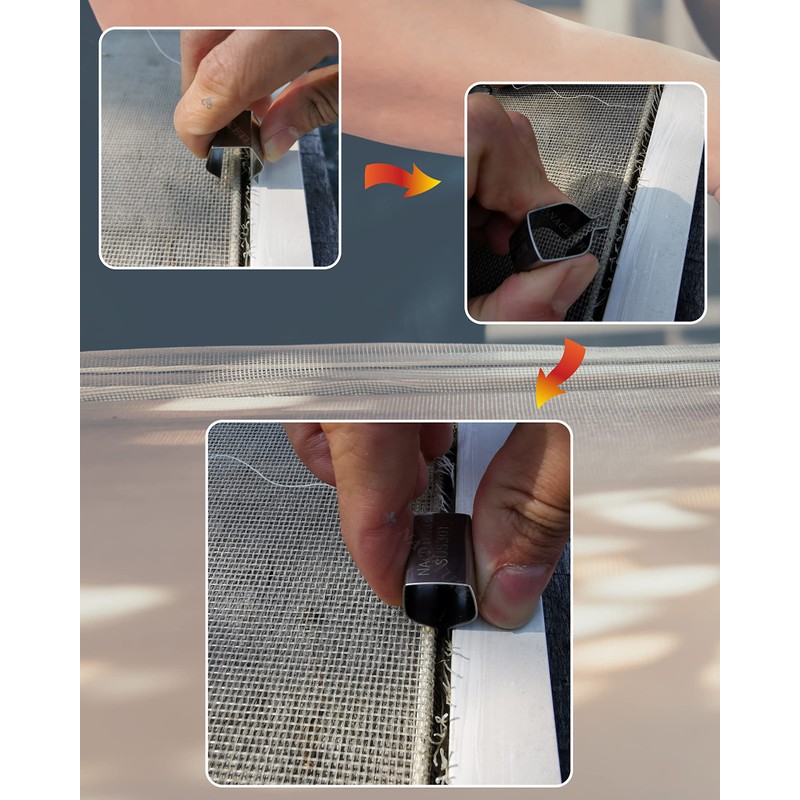 Screen Door Installer Clips - 20 Pieces Screen Clips for