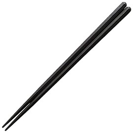 福井クラフト 箸 SPS樹脂箸 日本製 食洗機対応 新六角木目箸 黒 22.2cm 日本製