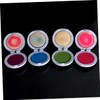FOMIYES DIY Temporary Hair Chalk Set Colors Purple Rosy Blue