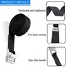 Pack of 10 Bicycle Tie Down Straps 1 m Tie