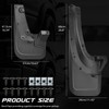 XUKEY 4PCS Mud Flaps for Toyota 4Runner Limited 2005-2009 and