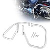 WSays Softail Rear Engine Guard Highway Saddlebag Crash Bar Compatible