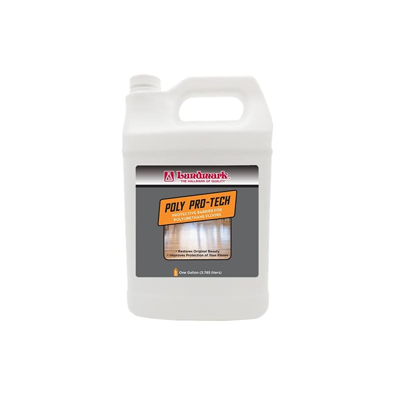 Lundmark Poly-Pro Tech, Protective Barrier for Polyurethane Floors, 1-Gallon, 3228G01-2
