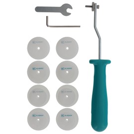 FEPS Tool FE-BOX002 Sealing Roller Assortment Box 9 Pieces Consisting of Handle FE-DE001 and 4 Rolls Each 2 Pieces