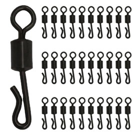 30 Pieces Quick Change Swivels Fishing Barrel Swivel Rolling Fishing It Is A Necessary Fishing Accessory For Anglers