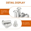 ALLCLEAN 1/4" Diameter X 3/8" Length Solid Aluminum Brazier Head
