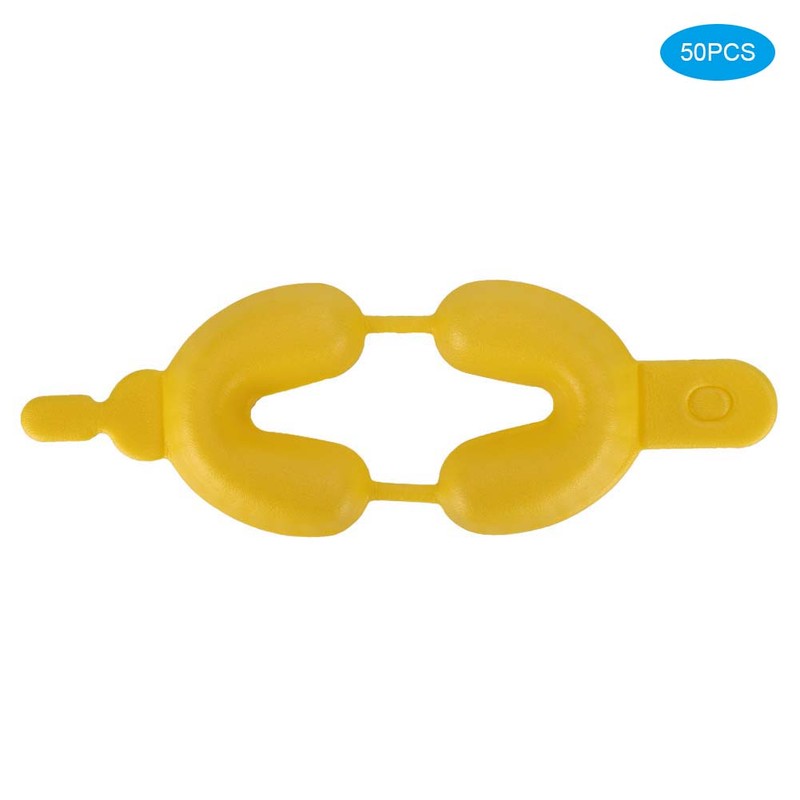50Pcs/Set Disposable Fluoride Tray Dual Arch Trays Dental Accessory ToolsM