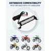 Dirt Bike Light Bar,60W 2500LM Motorcycle Headlight Light Bar Plug-Play