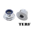 TERF® M8 Flanged Nylon Insert Self Locking Nut M8 (8mm)