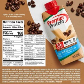 Malteadas Cafe Latte Pack 15 Unidades Premier Protein                                                                                                 