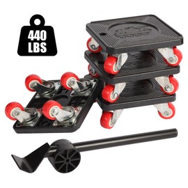 ZEMIRO CHARGE 2025 Furniture Lifter Tool Set with 360° Rotating Wheels Furniture Dolly,Heavy-Duty Mover for Furniture, Refrigerator, Sofa, and Cabinet