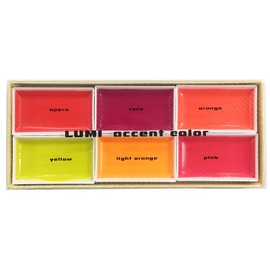 Paint for Japanese Painting Horn Face Color Lumi Accent Colors 6 Colors