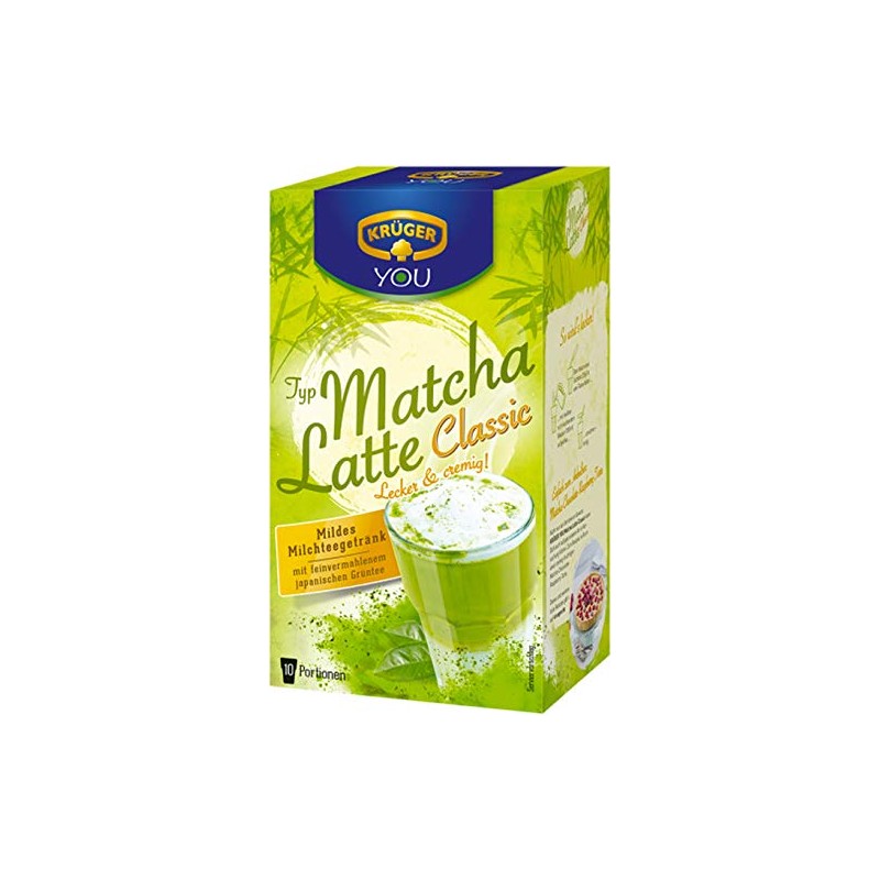 Matcha Latte Classic Drink - Krueger You 250 g, Krüger