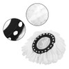 4X Magic Home Floor Cleaning Replacement Spin Mop Head Microfibre