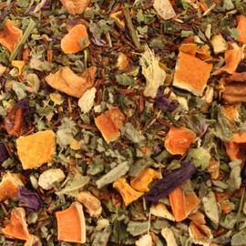 Herbal Tea Flavoured Swiss Herbal Tea Natural 200 g with Orange/Mint Flavour Refill Pack Loose