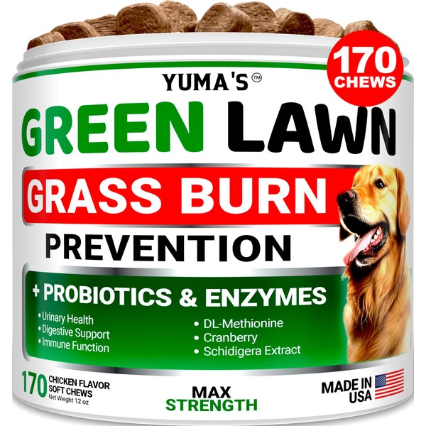 YUMA'S Dog Urine Neutralizer for Lawn - 170 Chews -