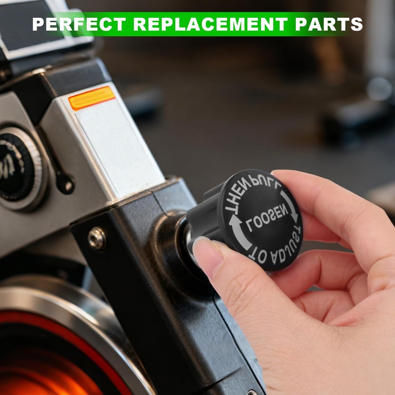 Penitue 2pcs M16 Pull Pin Knobs, Spin Bike Height Adjusting
