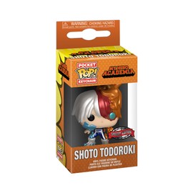 Funko POP! Keychain: My Hero Academia (MHA) - Todoroki - Metallisch - My Hero Academia and 2 - Neuartiger Schlüsselanhänger - Vinyl-Minifigur Zum Sammeln - Strumpffüller - Geschenkidee - Anime Fans