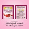 Twinings Rosehip Hibiscus Tea Blend with Pomegranate Raspberry 20 Count