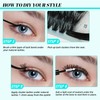 Lash Extension Kit 320Pcs,DIY Individual Lashes Clusters Kit,Lash Bond And