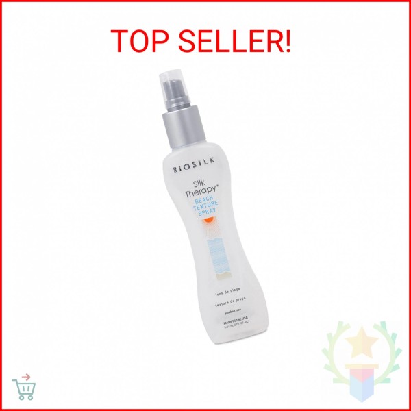 BioSilk Beach Texture, Styling Salt Spray for Natural Waves &