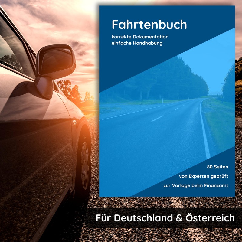1/3/10 Logbook Car Tax Office Recognized A5 80 Pages Germany