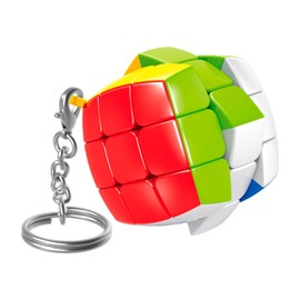3x3 Magic Cube Keychains, Educational Puzzle for Kids and Adults, Relieves Stress and Promotes Relaxation, Ideal for Speed Cube Enthusiasts